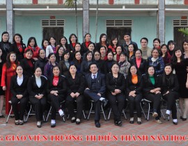 Hội đồng giáo viên trường TH Diễn Thành năm học: 2012- 2013